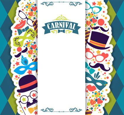 fashion carnival design vector backgrounds