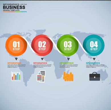 business infographic creative design87