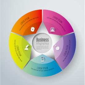 business infographic creative design05