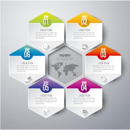 business infographic creative design07