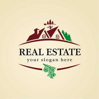 creative real estate vector logos