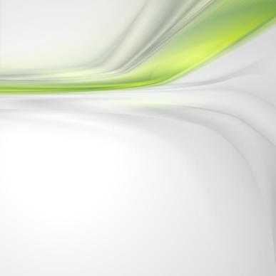 abstract wavy green eco style background vector