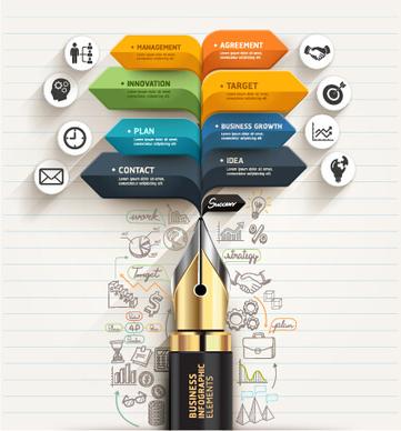 business infographic creative design62