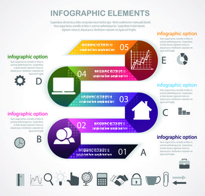 business infographic creative design41