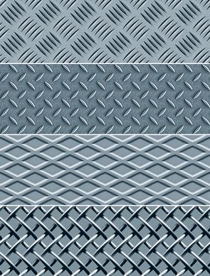 metal board and metal fence vector