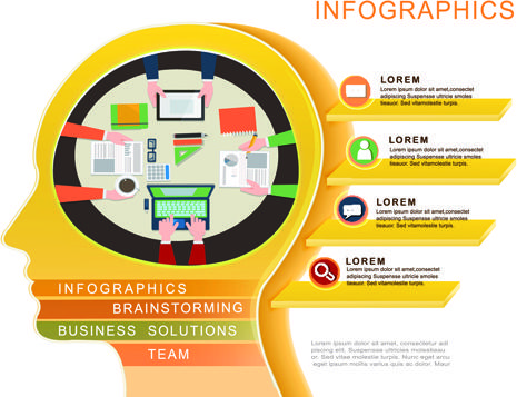 business infographic creative design89