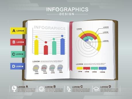 business infographic creative design85