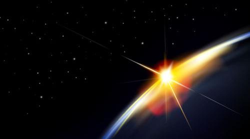 magic universe space vector background