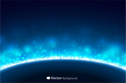 magic universe space vector background