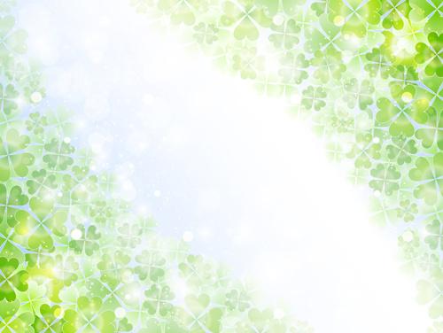 natural green halation background art