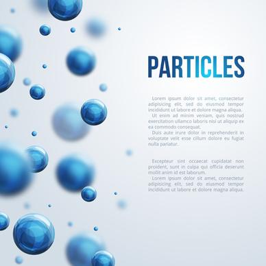 particle tech background design vector