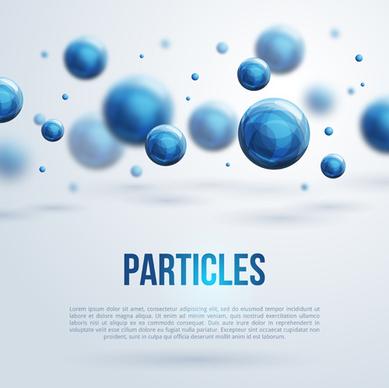 particle tech background design vector