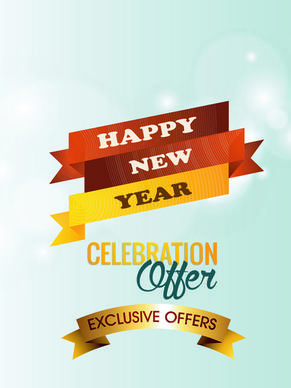 2015 christmas discount big sale poster vectors