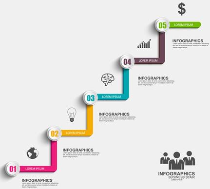 business infographic creative design06