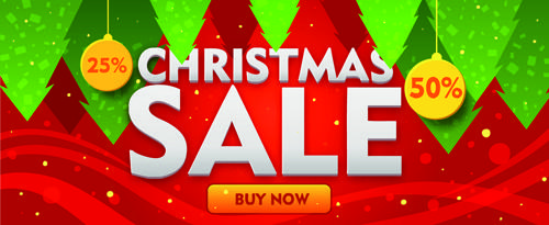 creative15 christmas sale banner design