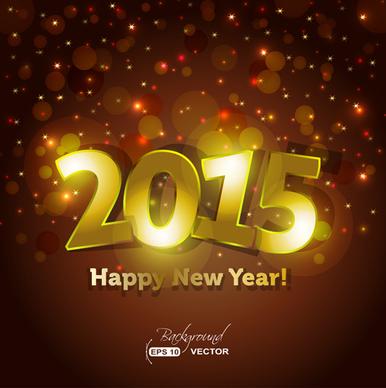 glowing15 new year holiday background vector