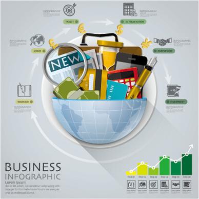 business infographic creative design93