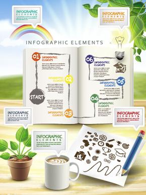 education and teaching business infographics vector