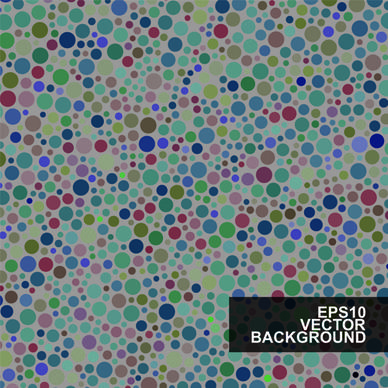 multicolor dot pattern vector background