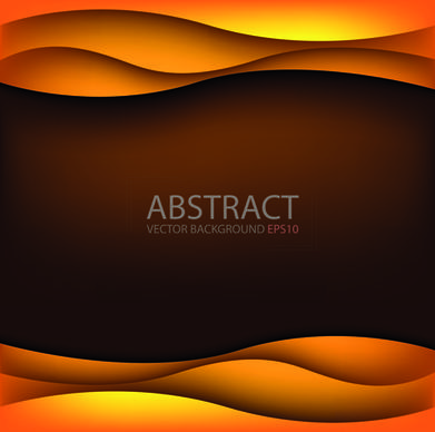 abstract layers wave art background