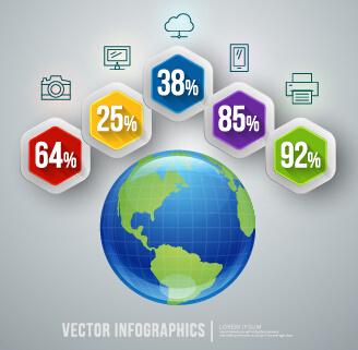 business infographic creative design90