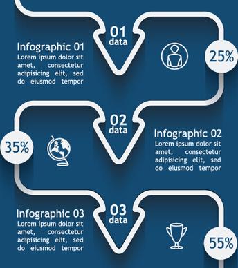 business infographic creative design85