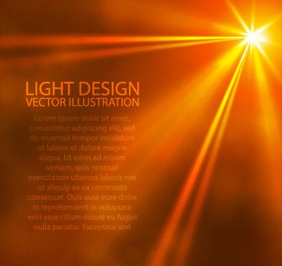 sun light design vector background