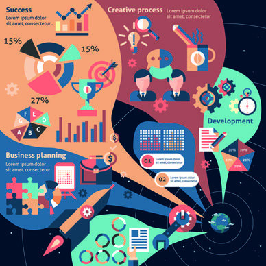 business infographic creative design64