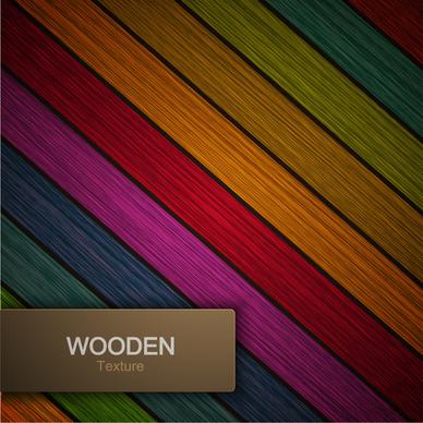 wooden board color backgrounds vector