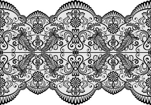 old lace ornament background art