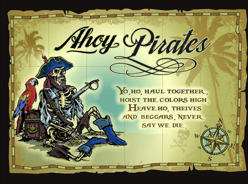 pirates adventures maps vector