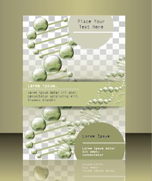 creative flyer and cover brochure design vector