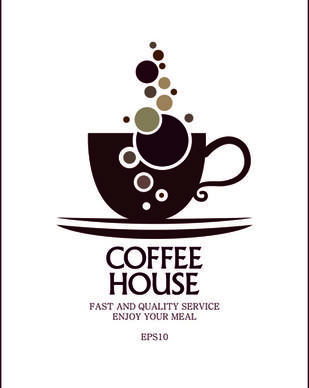 coffee house menu cover creative design graphics