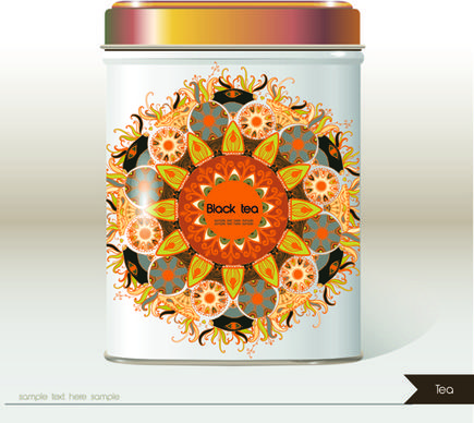 delicate product package box cover vector