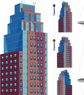 skyscraper design graphics vector