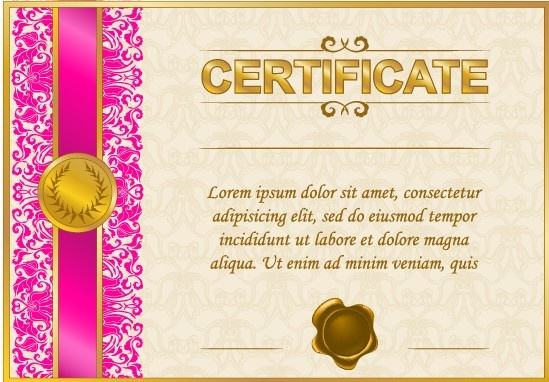 excellent certificate and diploma template design