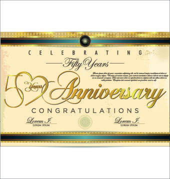 anniversary celebrating illustration design vector