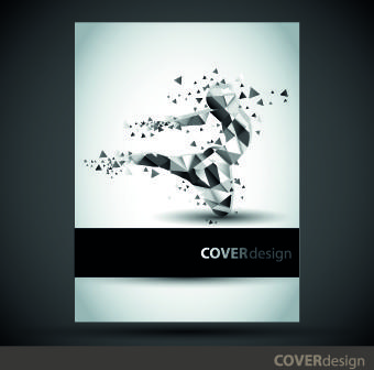 cover flyer creative design vector