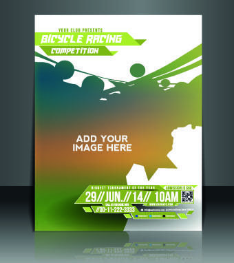 business flyer and brochure cover design vector