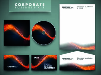 corporate business kit set