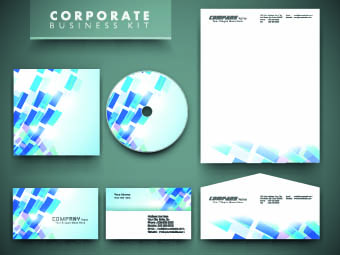 corporate business kit set