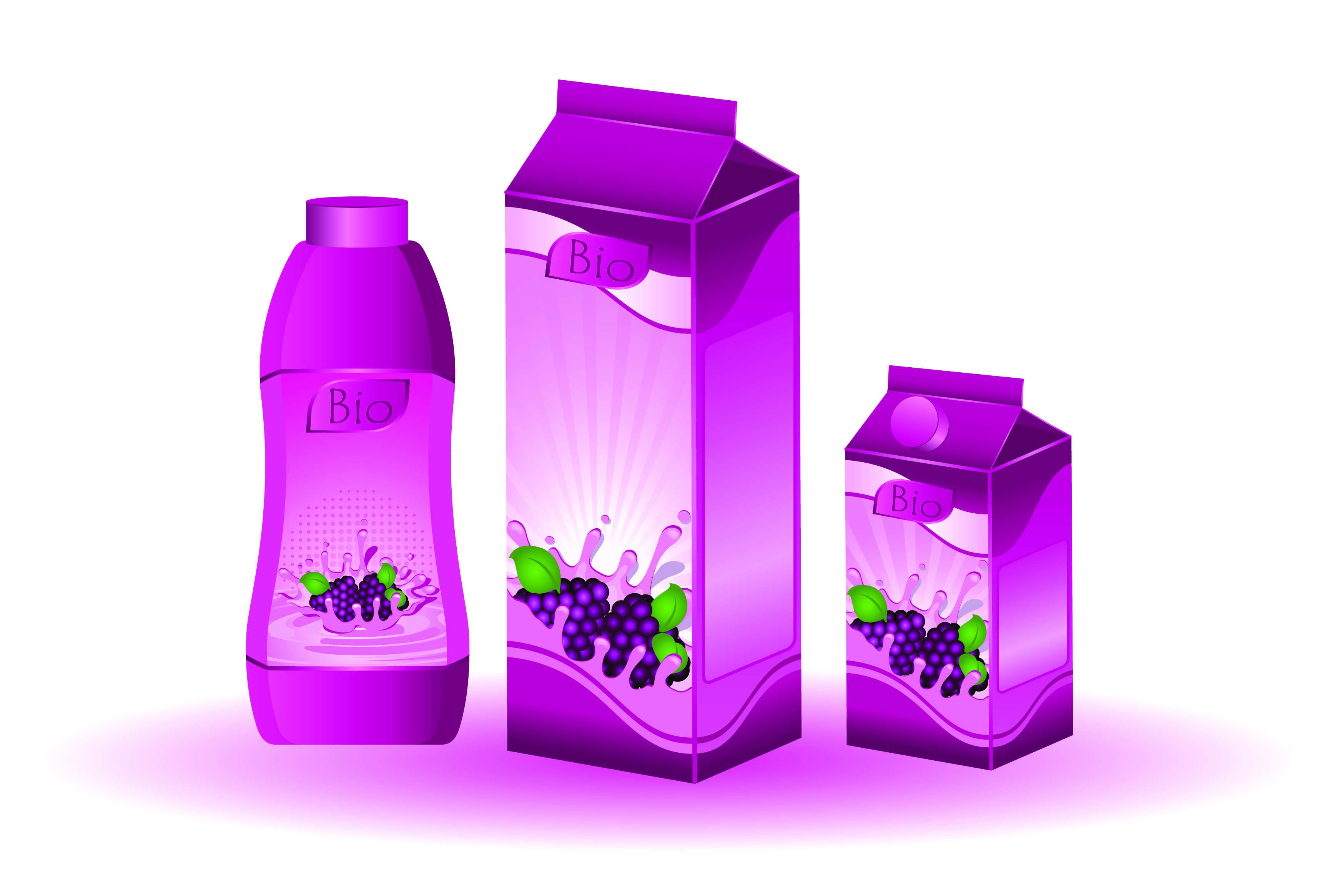 grape juice beverage vector