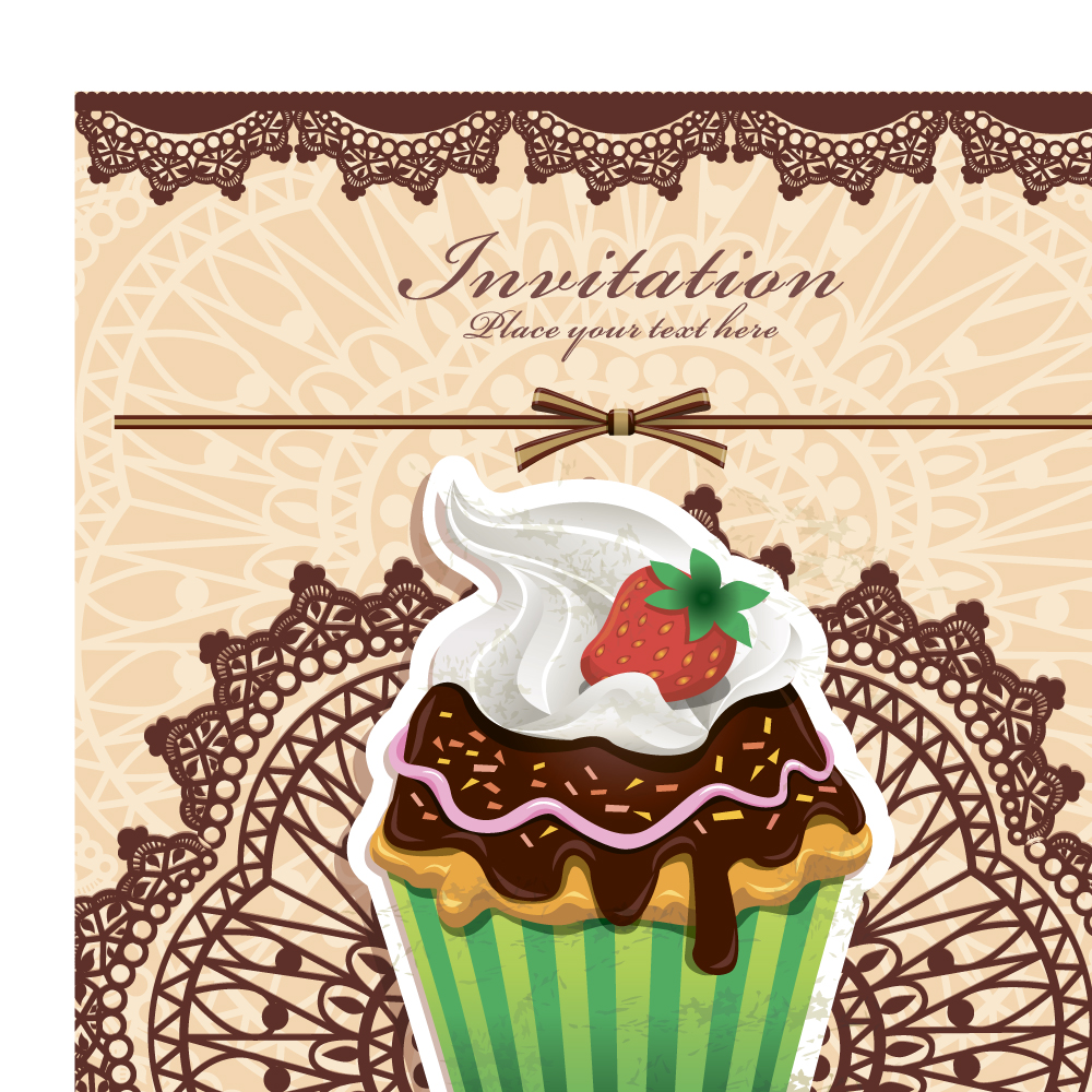 cake packaging vector