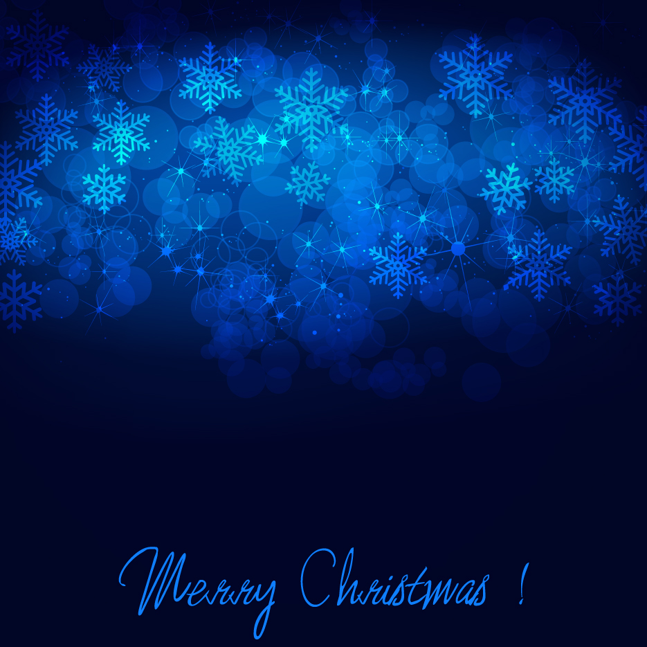 winter blue xmas vector backgrounds art