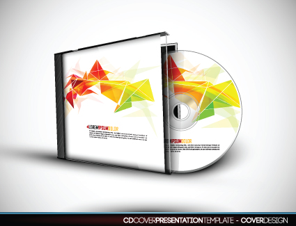 set of box dvd disc and dvd cover vector