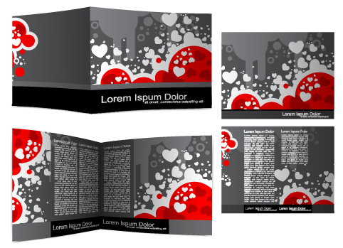 cover template flyer and brochure design vector