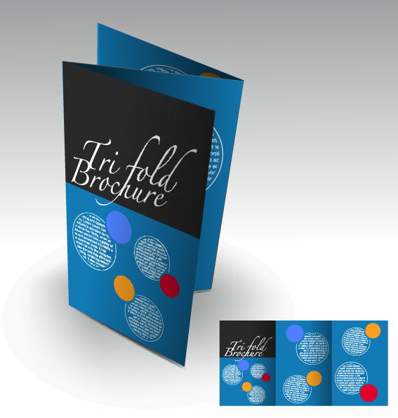 cover template flyer and brochure design vector