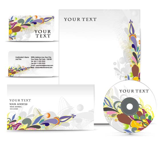 template cover brochure design vector