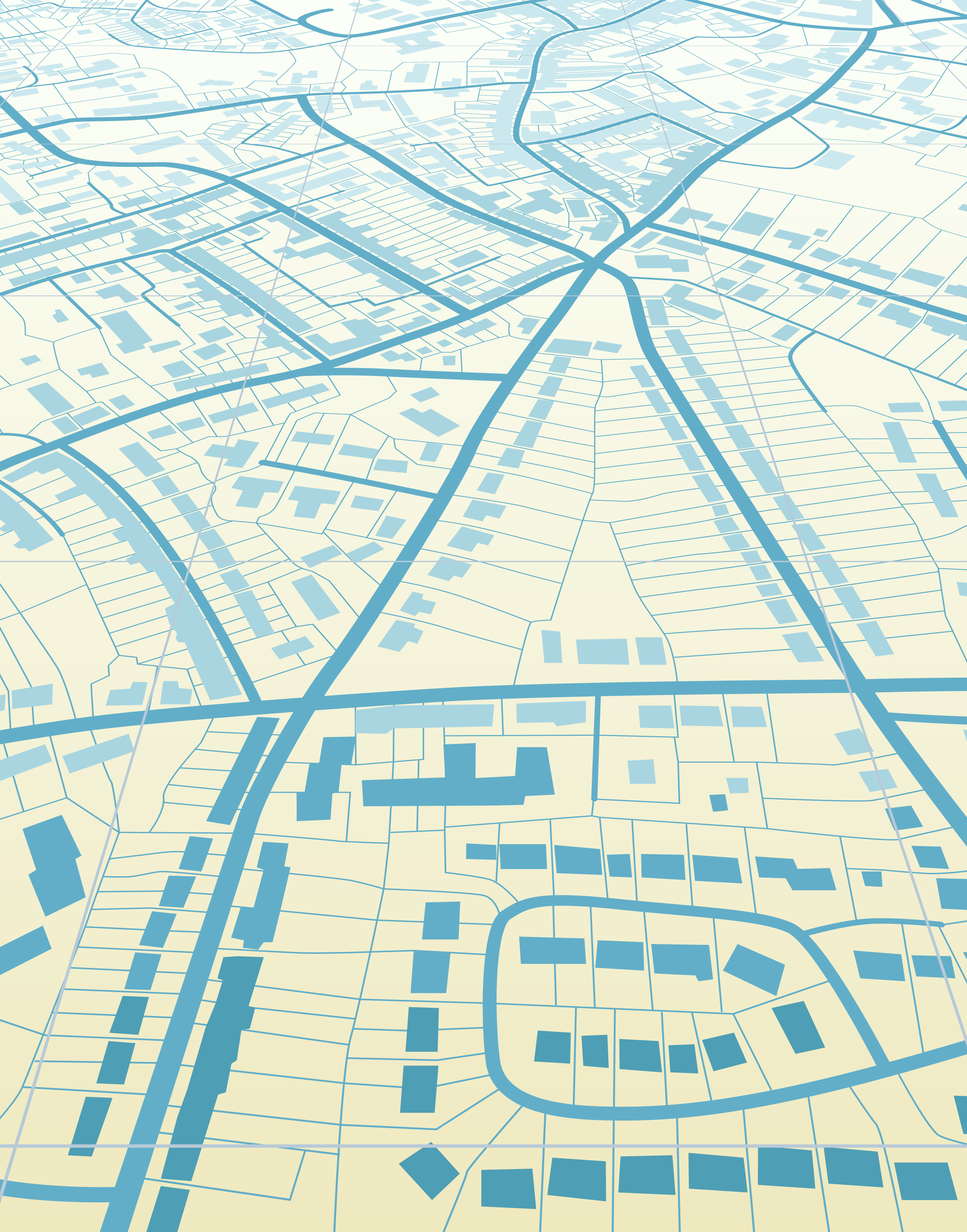 city map design elements vector