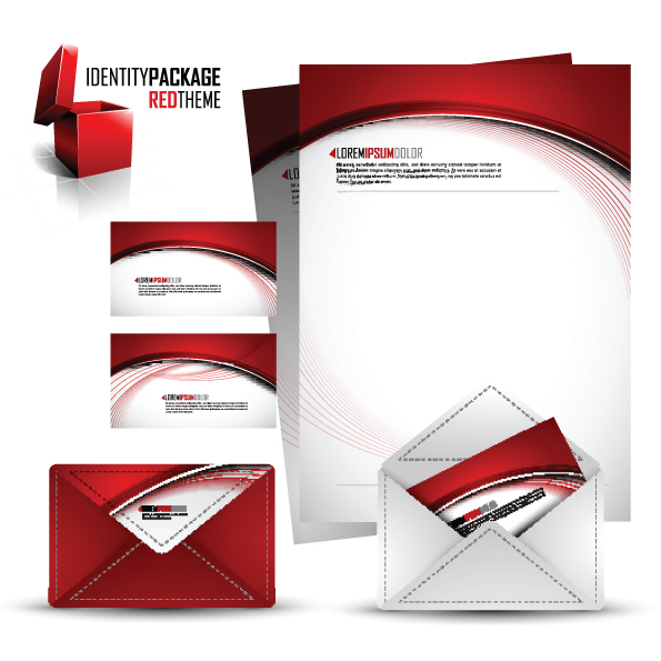 corporate style cover design elements vector set